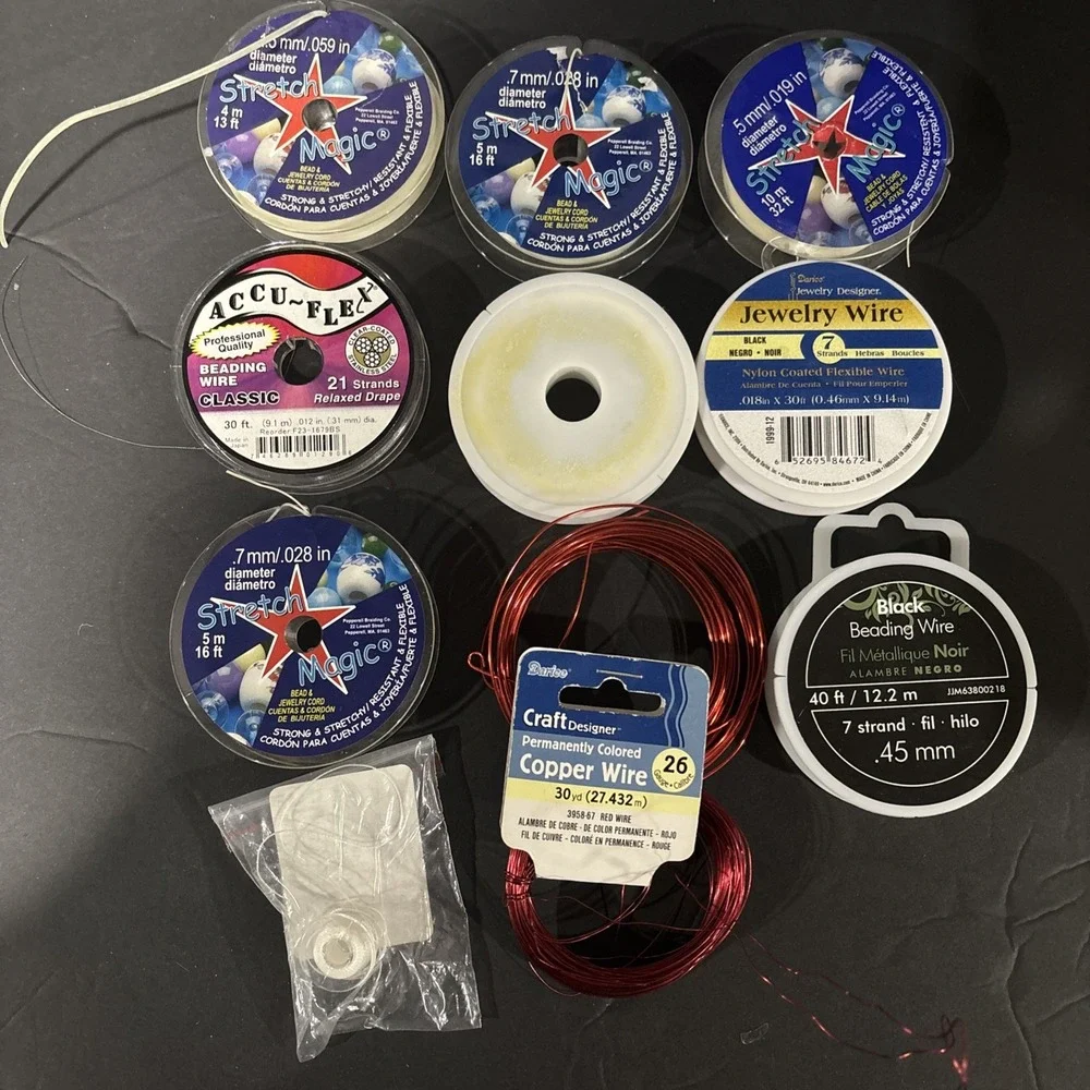 HUGE Mixed Lot Beads & Jewelry Making Supplies